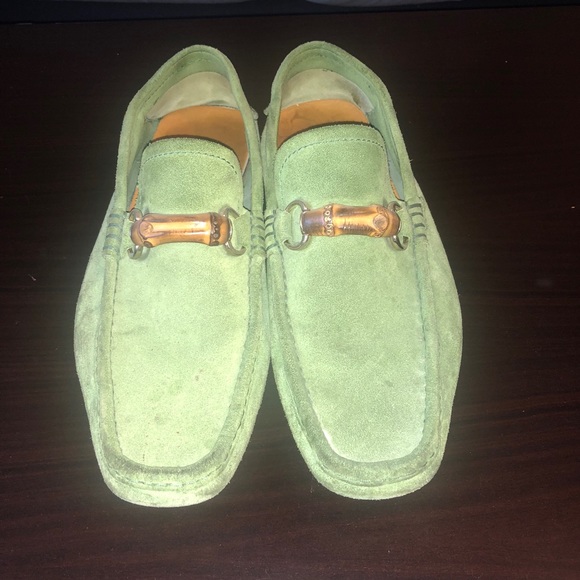 gucci bamboo horsebit loafers